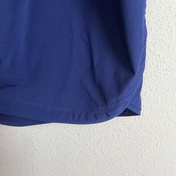 Lands' End Women's Shorts Blue Plus Size 24W Quick Dry Board Swim Cover-up - Picture 2 of 6